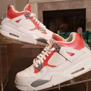 Custom Retro Jordan 4 (Women's size 7/Youth size 5